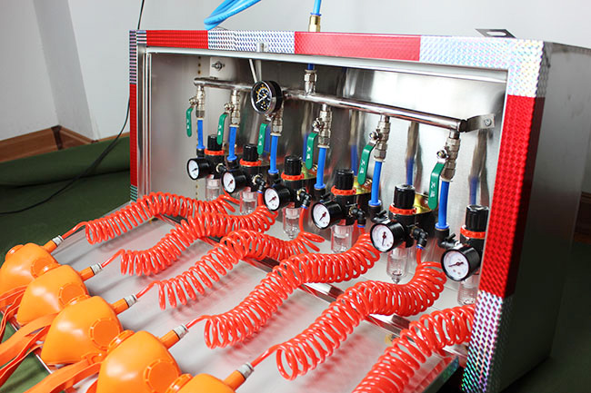 礦井壓風供水自救裝置