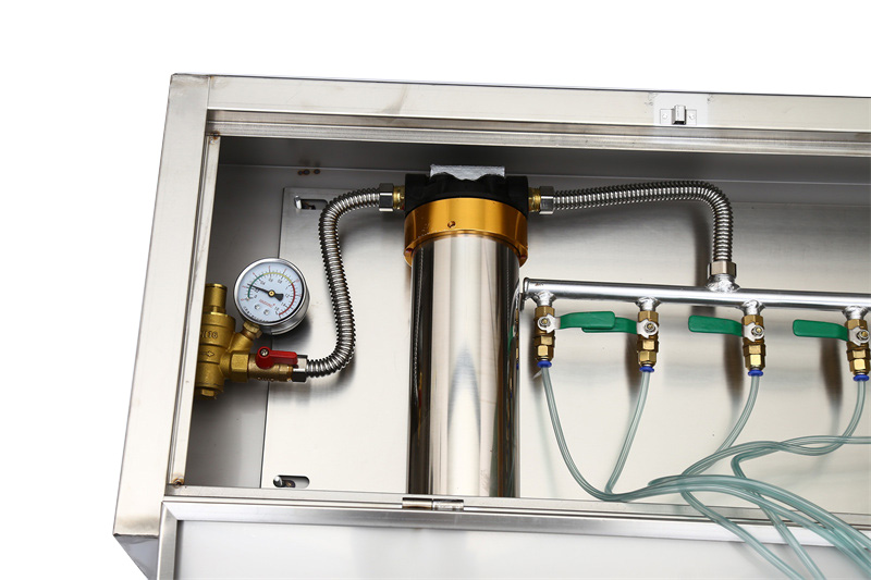 礦井壓風供水自救裝置